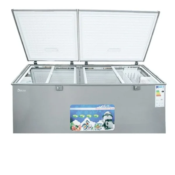 Congélateur coffre DELTA - DCF-660 - 660 litres - Gris - Garantie 6 Mois - Image 3