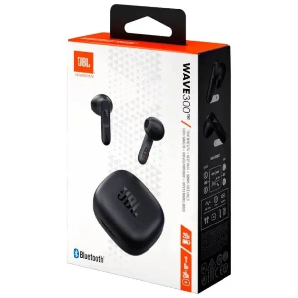 Ecouteur sans fil - JBL Wave 300TWS - Bluetooth V5.2 - 26 heures d'autonomie - IPX5 ( livré entre 03 et 06 jours )