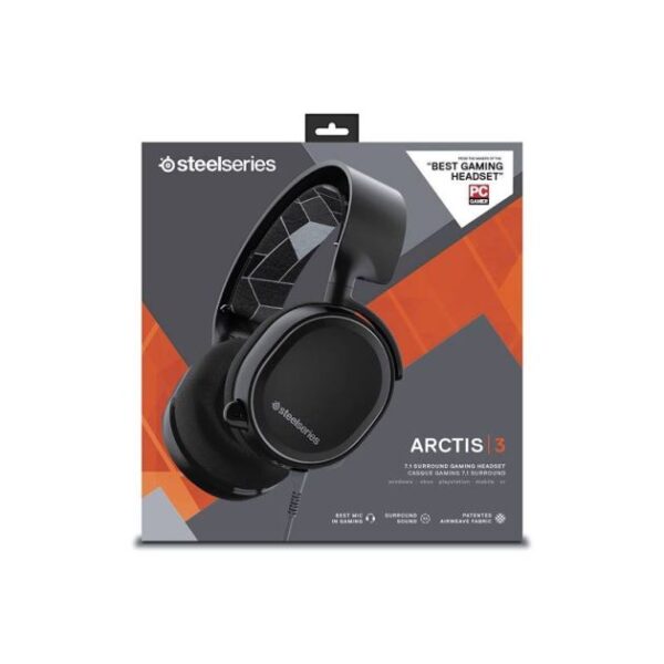Casque filaire gaming SteelSeries Arctis 3 - 2019 Edition - 6 mois de garantie