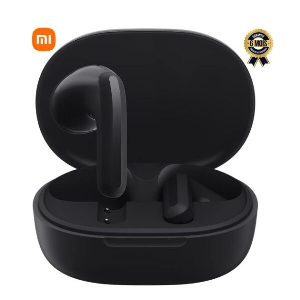 Ecouteur sans fil - Xiaomi redmi buds 4 lite - Pilote dynamique 12 mm- Qualité sonore HD - IP54 résistant à l'eau - Bluetooth avancé 5.3 - Suppression du bruit basé sur l'IA pour les appels - Google fast pair