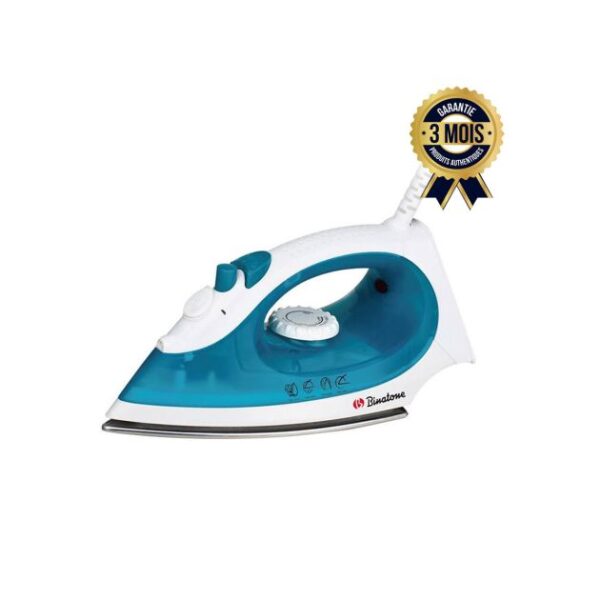 Fer à repasser à vapeur Binatone SI-1605 - 1450 W - 90 ml - Garantie 3 Mois