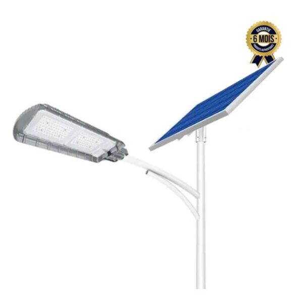 Lampadaire solaire King Light 150 W + Poteau 8 mètres - 6 Mois