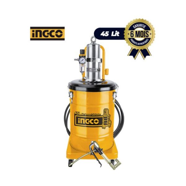 Lubrificateur Pneumatique Professional 45L - INGCO AGL02451 - Garantie 06 mois