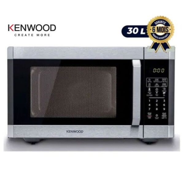 Micro onde Grill Avec Cuisson Par Convection - KENWOOD - MWM31 - 2500W - 30L - Noir/argent - 6 mois