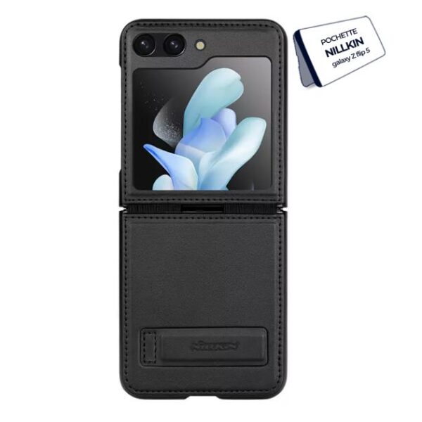 Pochette Nillkin - Etui en cuir pour Samsung Galaxy Z flip 5