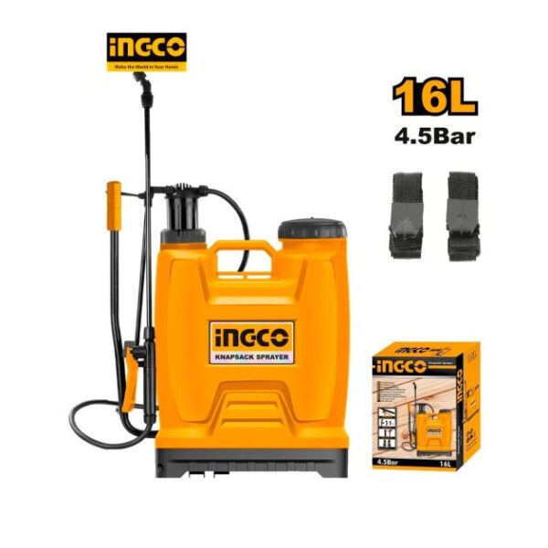 Pulvérisateur à dos - INGCO HSPP41602 - 16 Litres