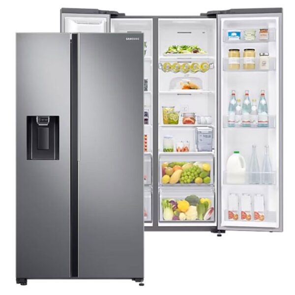 Réfrigérateur Américain - SAMSUNG - RS64R5111M9 - 617L - Avec distributeur d'eau et glaçon - Noir - 6Mois - Image 4