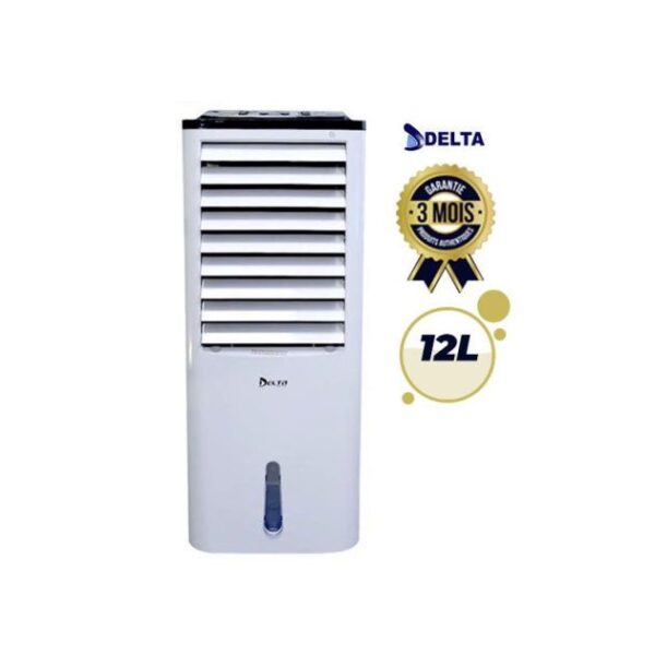 Refroidisseur d'air DELTA - DAC-901 - 3 vitesses - Réservoir 12 L - 200W - Classe T - 3 mois de garantie