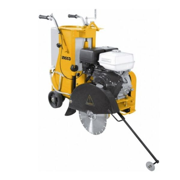 Scie à Sol à Essence Industrielle 35L 9.6Kw (13HP) - INGCO GSF16-1 - Poussée Manuelle